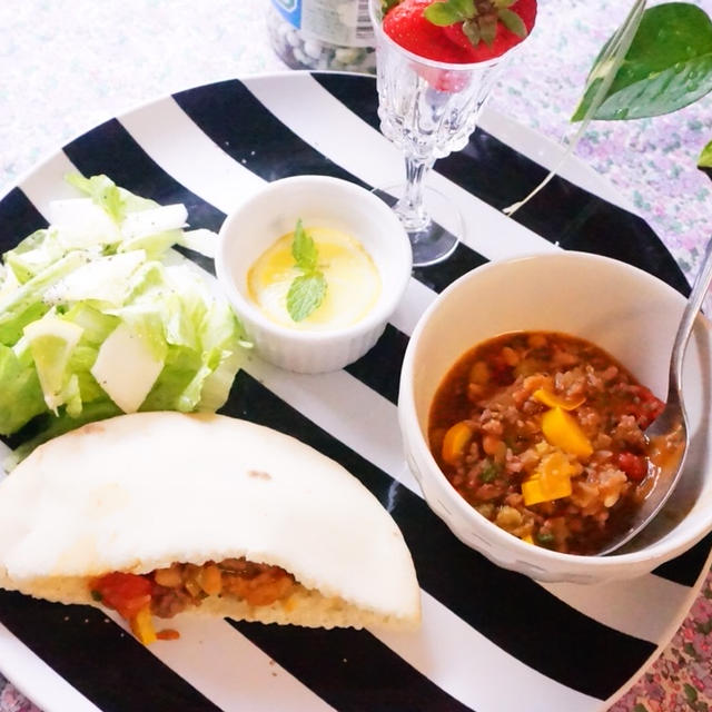 【レシピ】チリビーンズ缶でチリコンカンの朝食