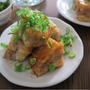 冷凍豆腐の角煮風の晩御飯。5月11日。