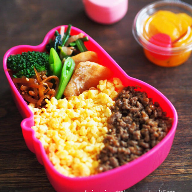 2色ごはん弁当