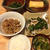 昨夜は鶏の梅紫蘇巻きなど～