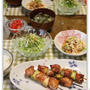 炒り豆腐と焼きとり　オルラヤ～♪