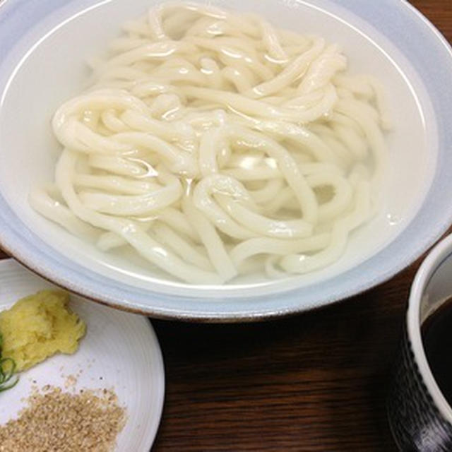 今朝の麺は「釜揚げうどん」