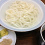 今朝の麺は「釜揚げうどん」