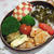 トリチリ弁当。冷凍たこ焼き
