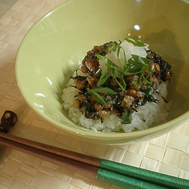 ネバネバかき揚げ？丼