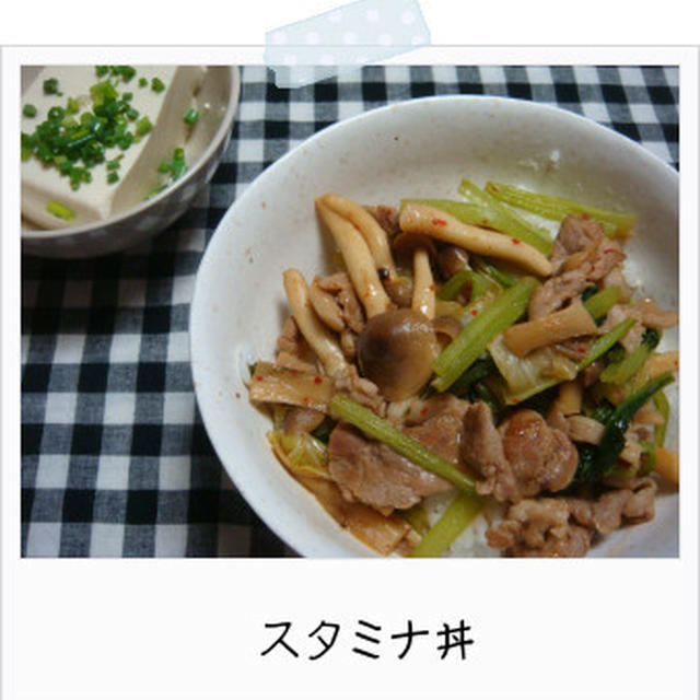 スタミナ丼