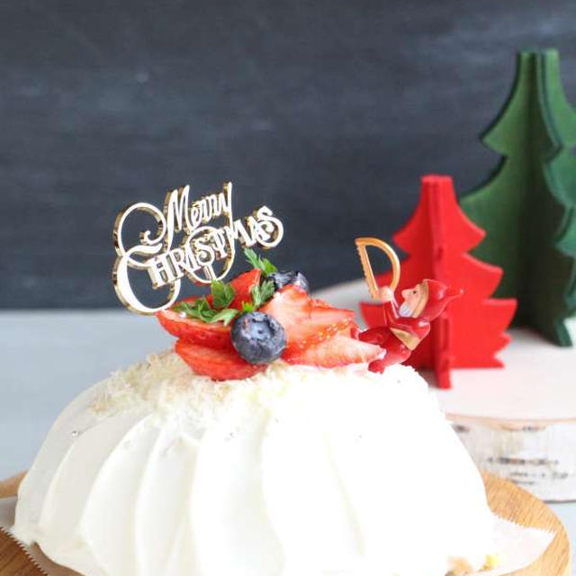 クリスマスケーキ作り♪