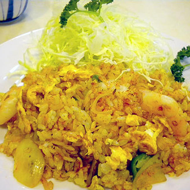 築地・東都グリル「エビライス」