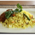インド料理３連発、締めくくりは簡単Lemon Rice