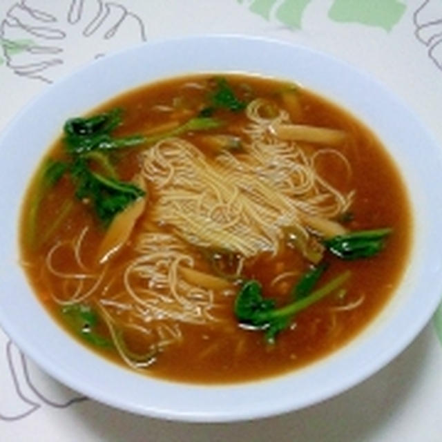 野菜カレー素麺