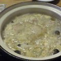 白菜ときのこ・つみれの中華スープ