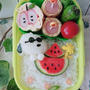 サングラススヌーピーおにぎりで夏弁当弁当〖 キャラ弁〗 #平日お昼ご飯はお弁当or外食