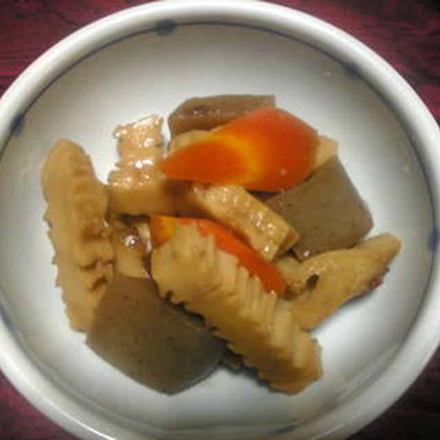 角麩の煮物