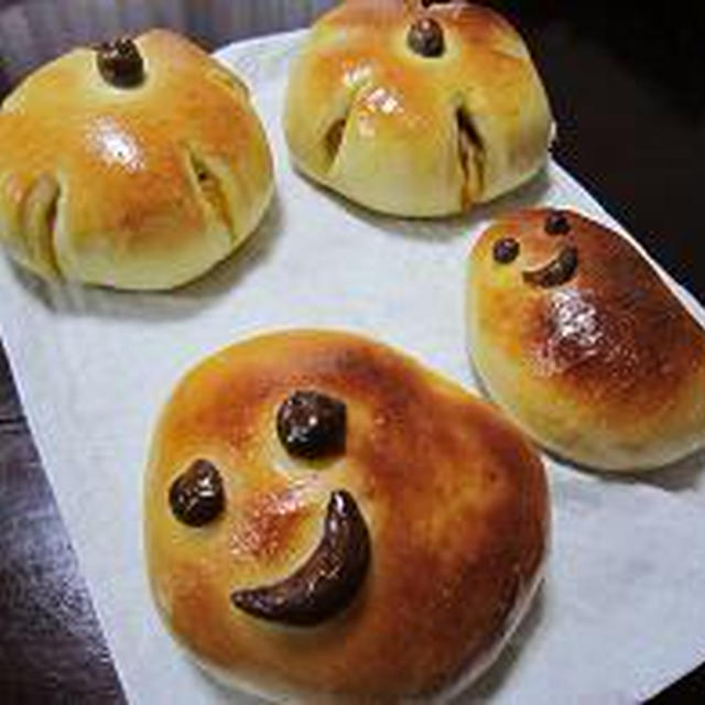 ハロウィンパンで締めくくり