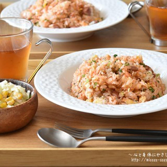 長女と一緒にお昼ごはん
