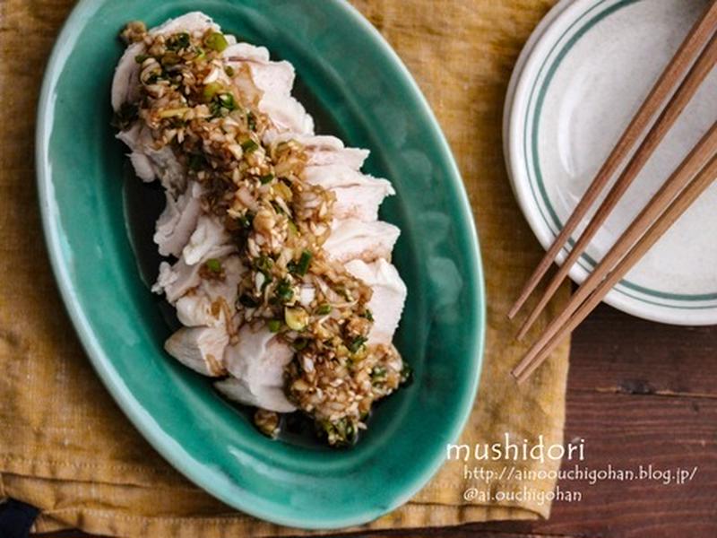 蒸し鶏の作り置きで3分でできる♪ねぎだくしっとり中華蒸し鶏♪ズボラ技有り！クリスマスおすすめありすぎ12選