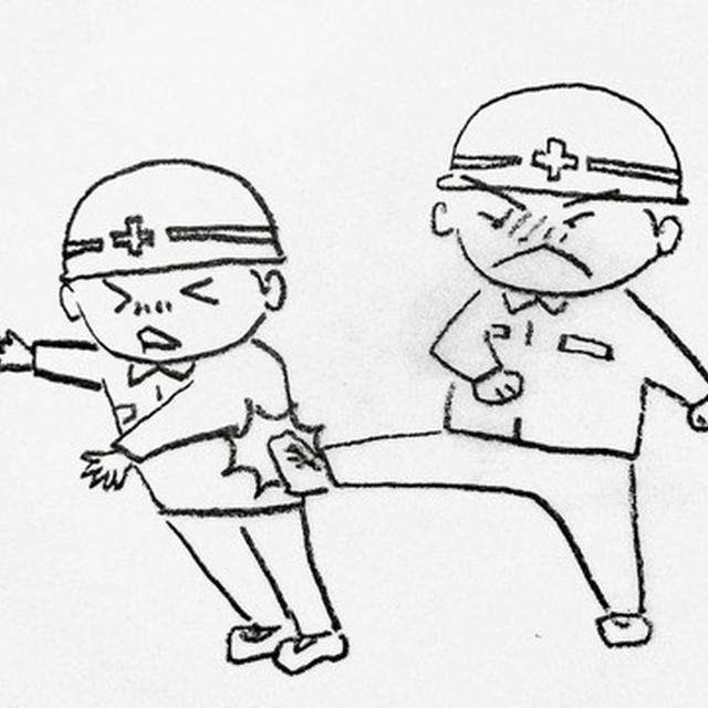 暴言だけではなく暴力も