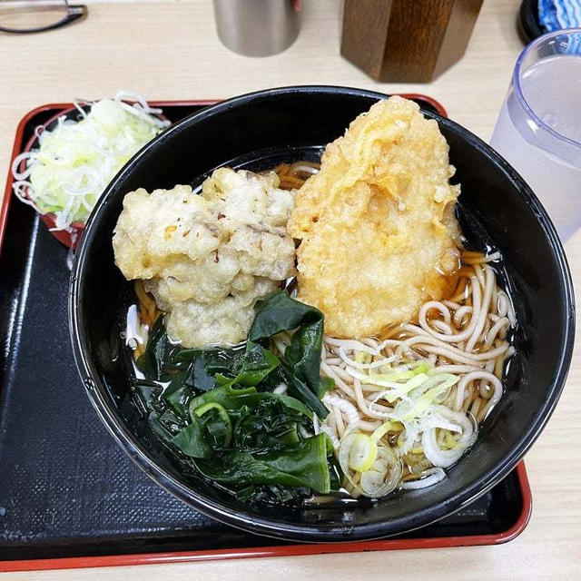 舞茸天と鶏天そばを啜る（番外編）〜名代 箱根そば〜