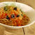 フェンネルとトマトソースの全粒粉パスタ