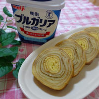 モッチリバウムクーヘン風ケーキ