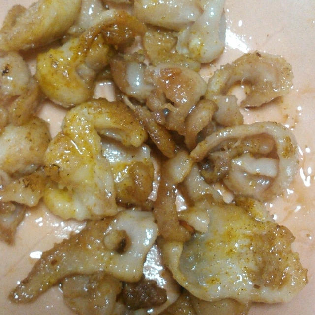 激安おつまみ！カレ風味の鳥皮ー～ハウスカレーパウダー＜顆粒＞