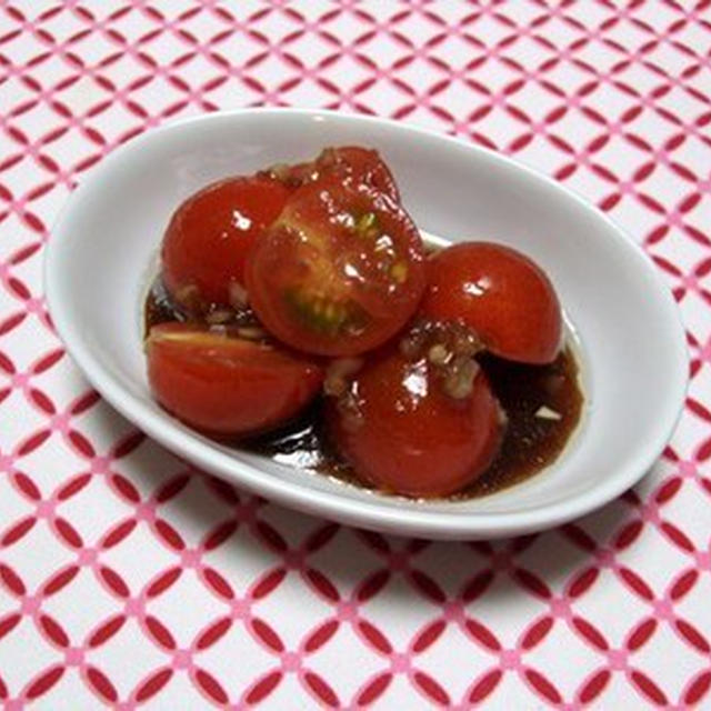 ミニトマトのバルサミコマリネ
