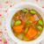 春の疲れと紫外線に！ あま〜い かぼちゃと枝豆のスープ