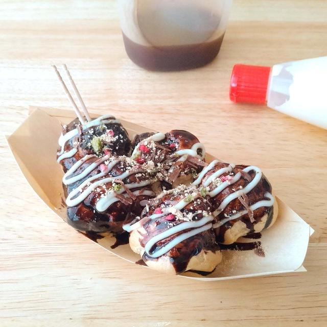 たこ焼き風シュークリーム
