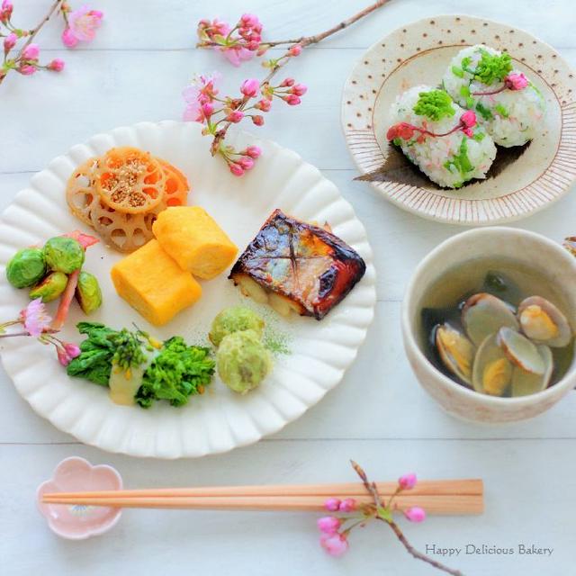 春の朝ごはん♪