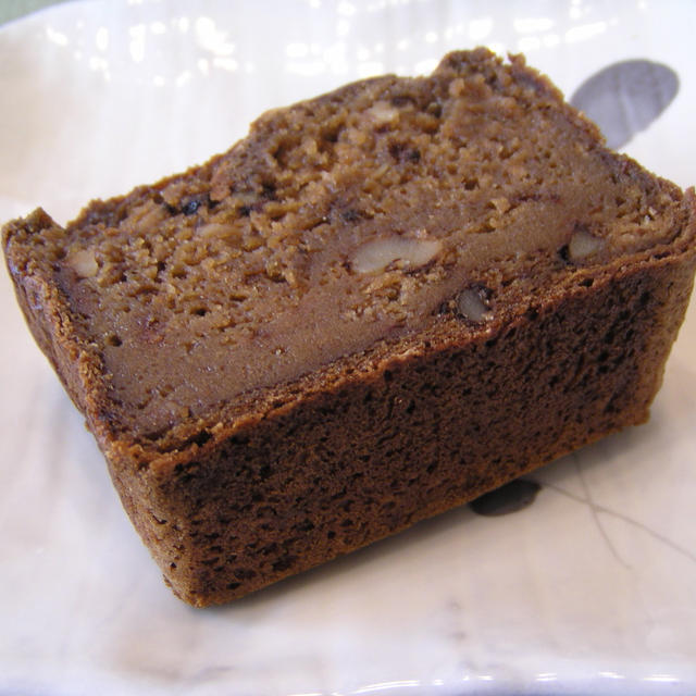 アボカドとカシューナッツの味噌ケーキ