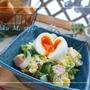 菜の花と新じゃがの春色ポテトサラダ＆ハウス食品ＦＢ＆Kitchen Storieアプリ
