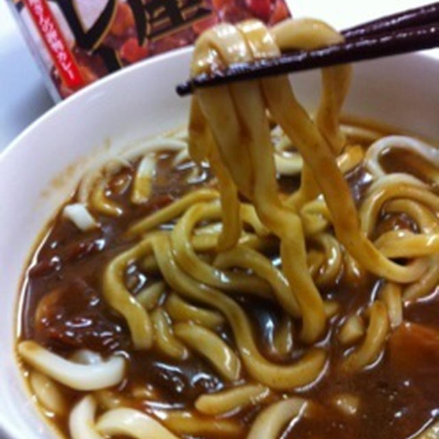 カレーうどん(;^_^A