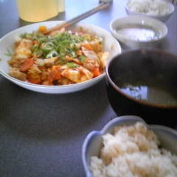 麻婆キャベツのレシピ♪麻婆の心理学。