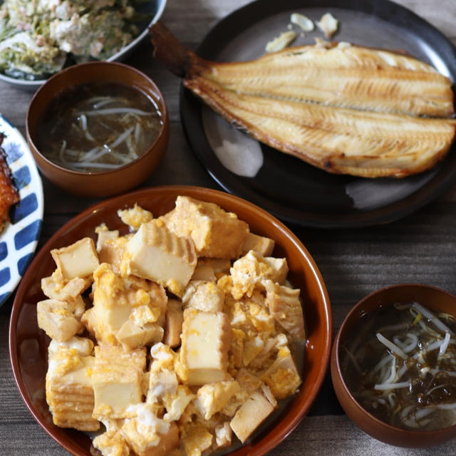 地味目なお昼ごはん☆プチヴェールが美味しかったんです(*´艸｀*)