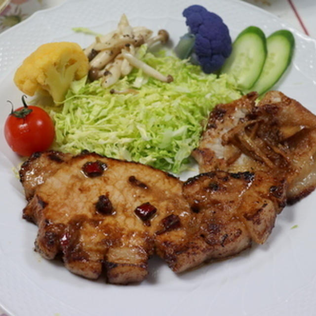 豚のネギみそ漬け焼き★★★
