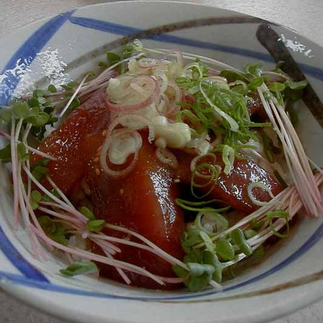 鮪漬け丼