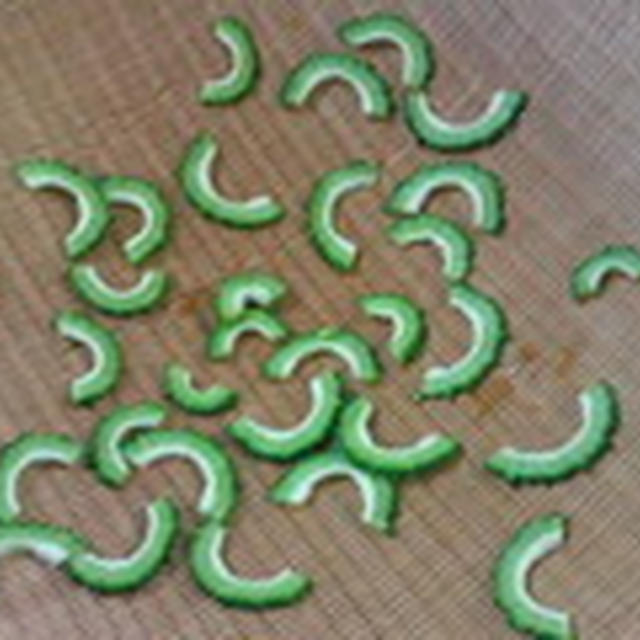 干しゴーヤ　作り方