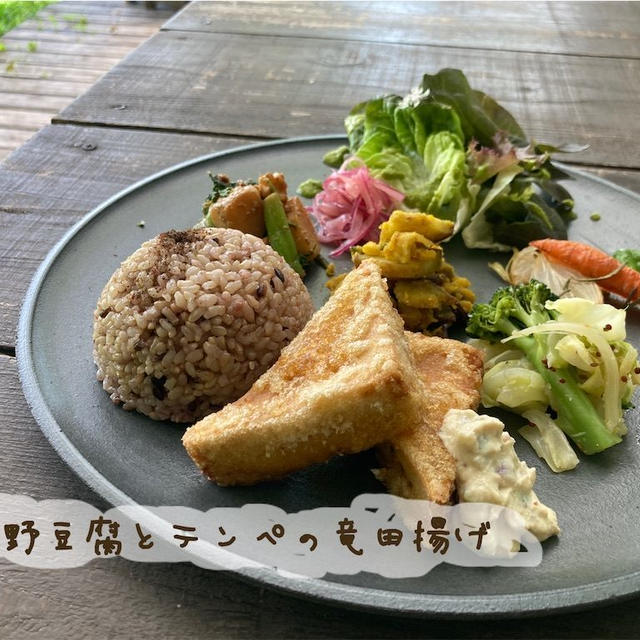 【レシピ】テンペの竜田揚げ　高野豆腐の竜田揚げ 