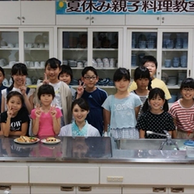 夏休み親子料理教室@日糧製パン VOL.1