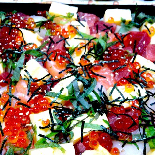 【レシピ】　バラ寿司(^^♪　簡単で華やかなおもてなし！