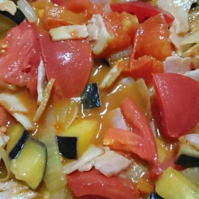 夏野菜トマト煮✨