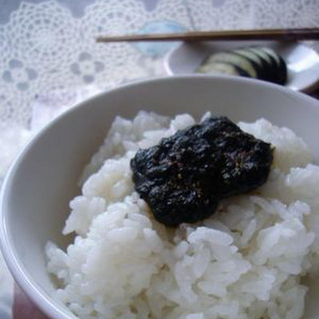 とっても簡単に作れる海苔の佃煮。