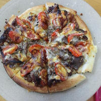 コストコのプルコギビーフで、簡単ピザ２種類！