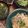 [ごはんとおかず]豚肉ともやしのレンジ蒸しとか