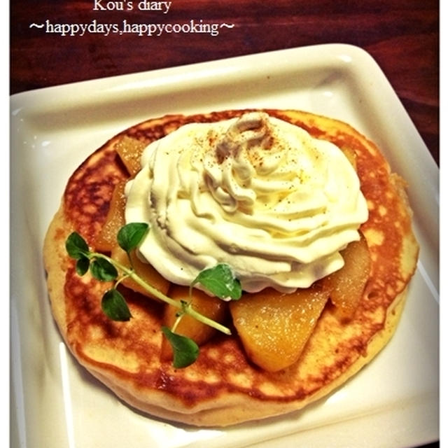 パンケーキのレシピ改良とツイッター