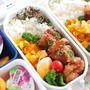 弁当記録｜唐揚げの甘辛たれ・かぼちゃサラダの簡単レシピ付き