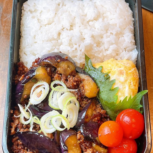 とろみをつけない麻婆茄子弁当です！！