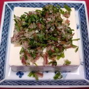薬味多めの冷奴