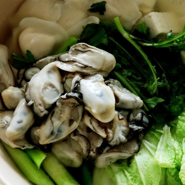 創味シャンタンで作ろう絶品なべ・・明日も楽しみ♪