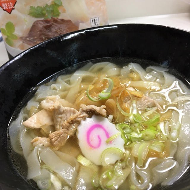 カルビスープ温麺 (๑>◡<๑)